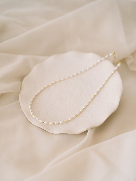 Collar de Perlas Naturales