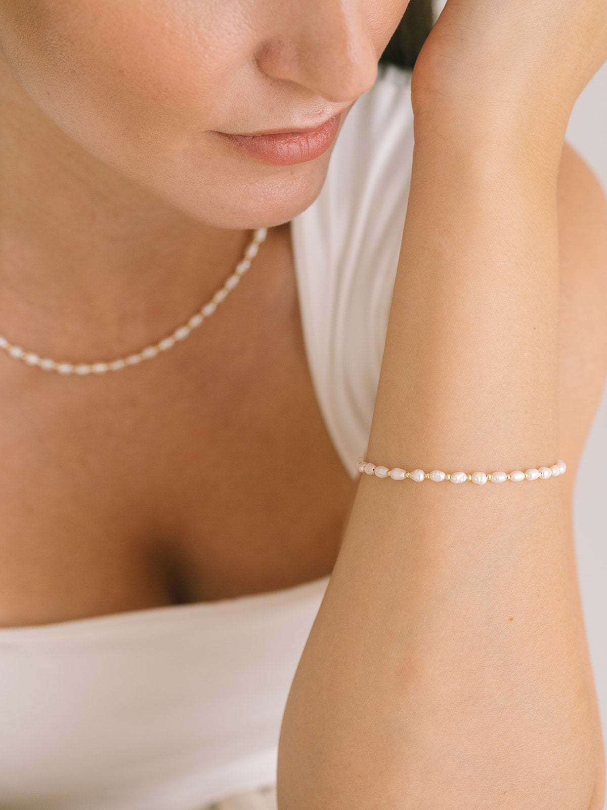 Collar de Perlas Naturales