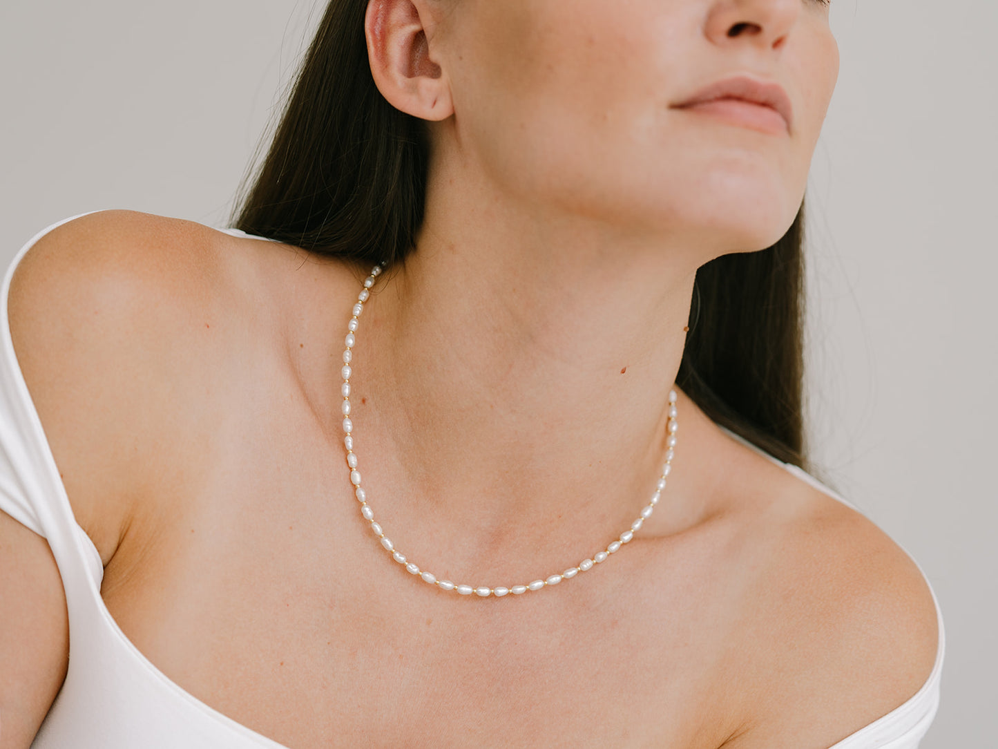 Collar de Perlas Naturales
